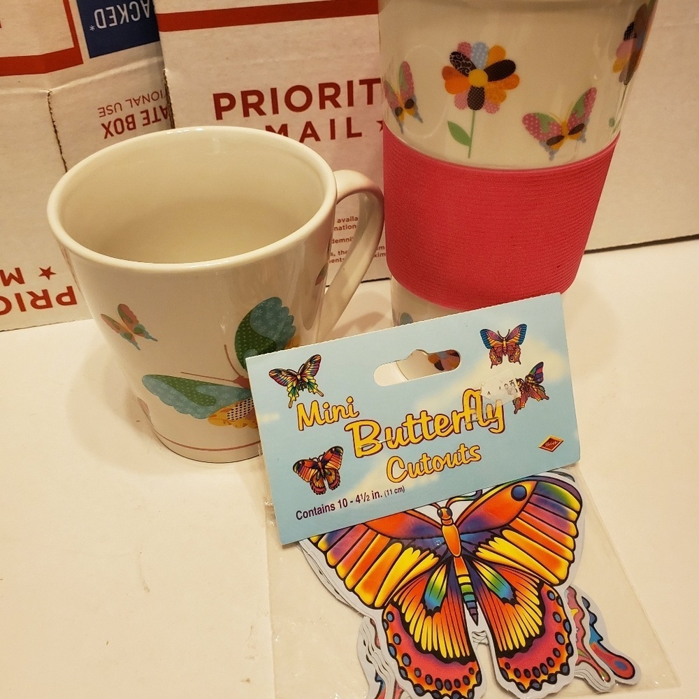 🦋☕ Butterfly Bundle Set - Picture 1 of 5